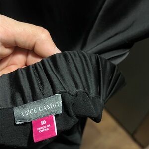 Vince Camuto Slick Elegant Black Pants